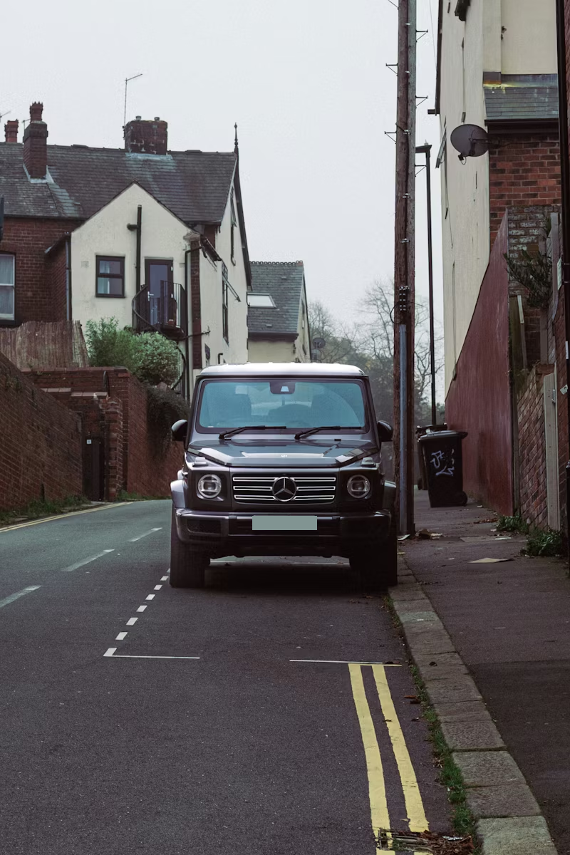 Matte Black SUV